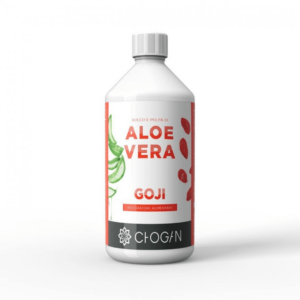 Saft und Fruchtfleisch der Aloe Vera mit Gojibeeren