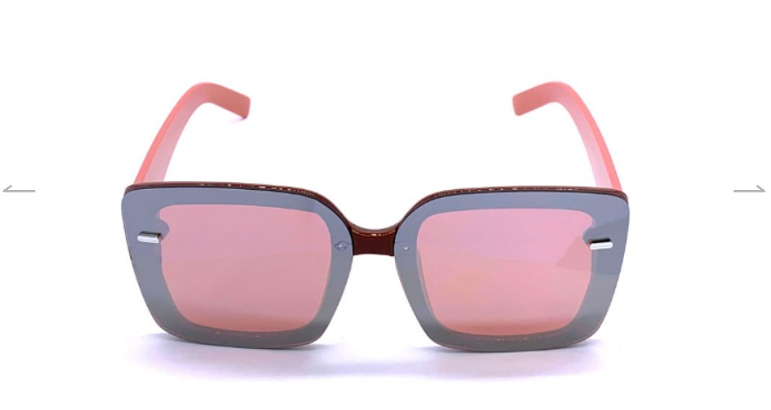 Sonnenbrille „Monica“ Rot