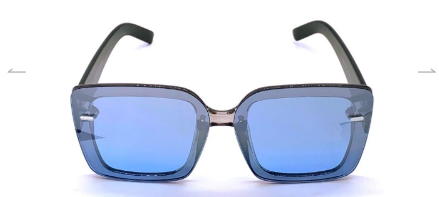 Sonnenbrille „Monica“ Transparent