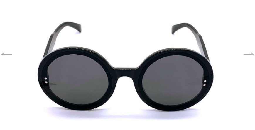 Sonnenbrille „Iris“ Glänzend Schwarz