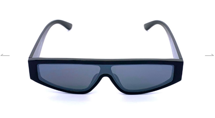 Sonnenbrille „Trap“ Glänzend Schwarz